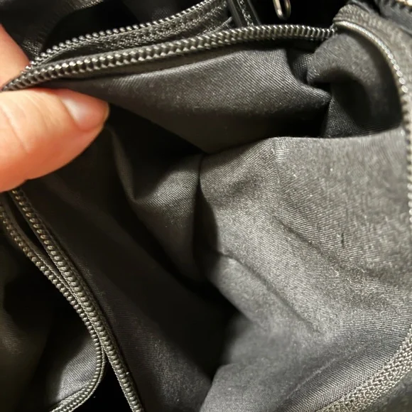 BAGGU Denim Medium Crescent Bag - Picture 6 of 9